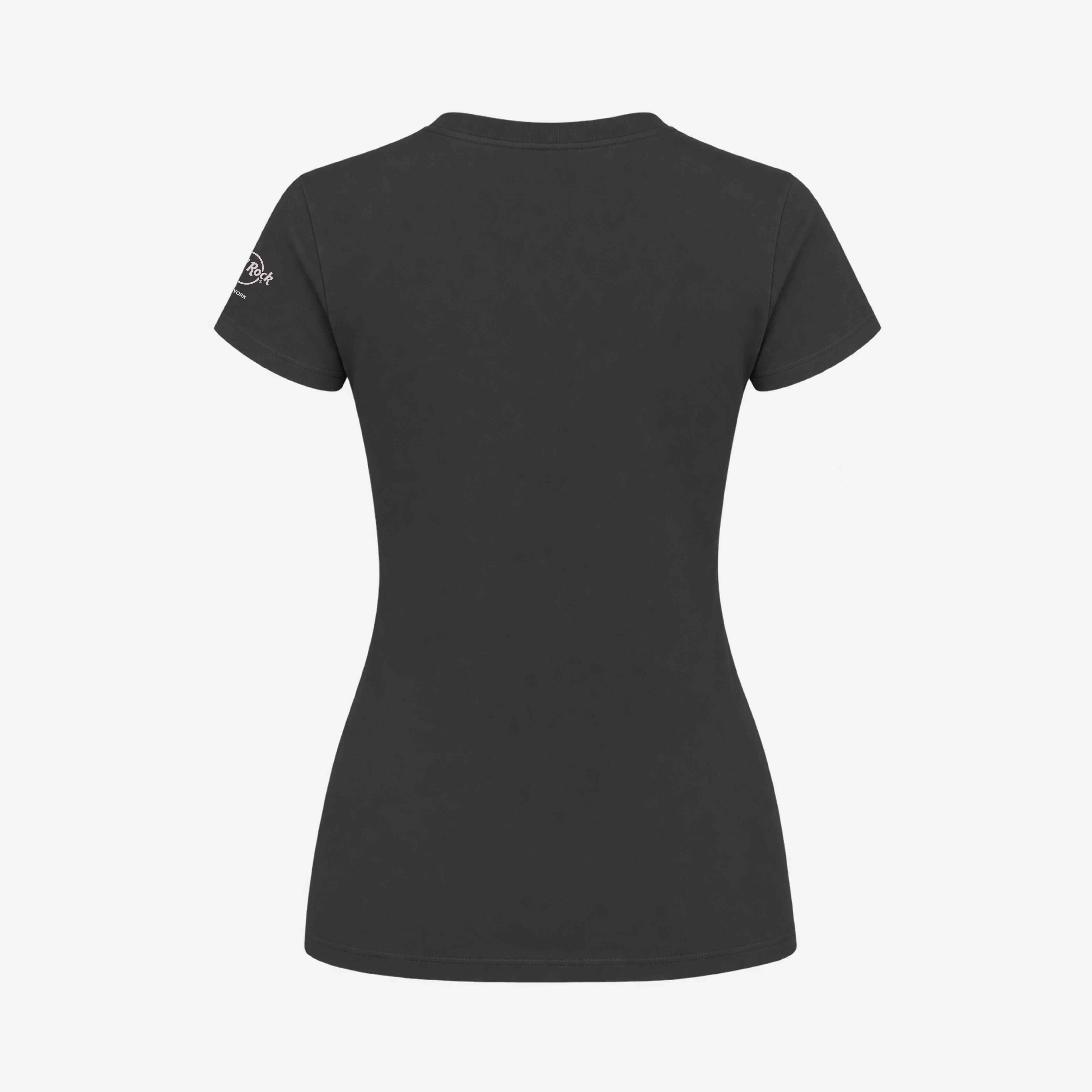 Pinktober 2026 Ladies Baby Doll Tee in Heavy Metal image number 2
